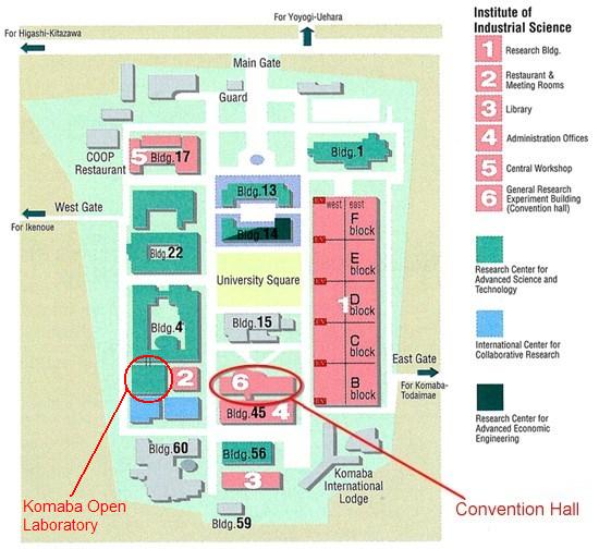 Campus map